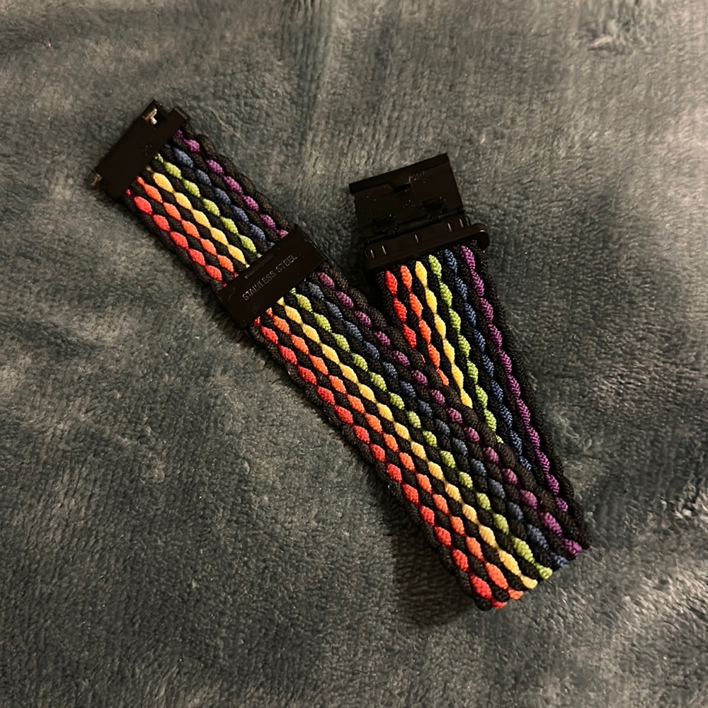 Pride watch band. 20mm For Samsung Active 2 Watch. Brand new never worn